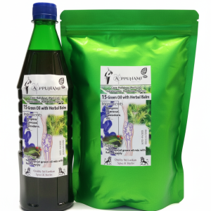 Green Oil with Herbal Balm (M)